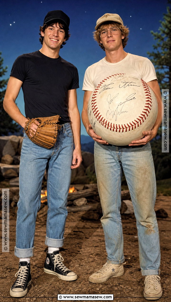 Benny And Smalls Night Game Sandlot Costume - 30 Sandlot Couple Costume Ideas