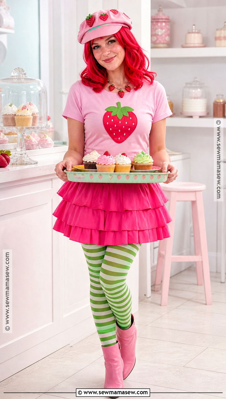 Berry Bitty Strawberry Shortcake Costume - 50 strawberry shortcake costume ideas