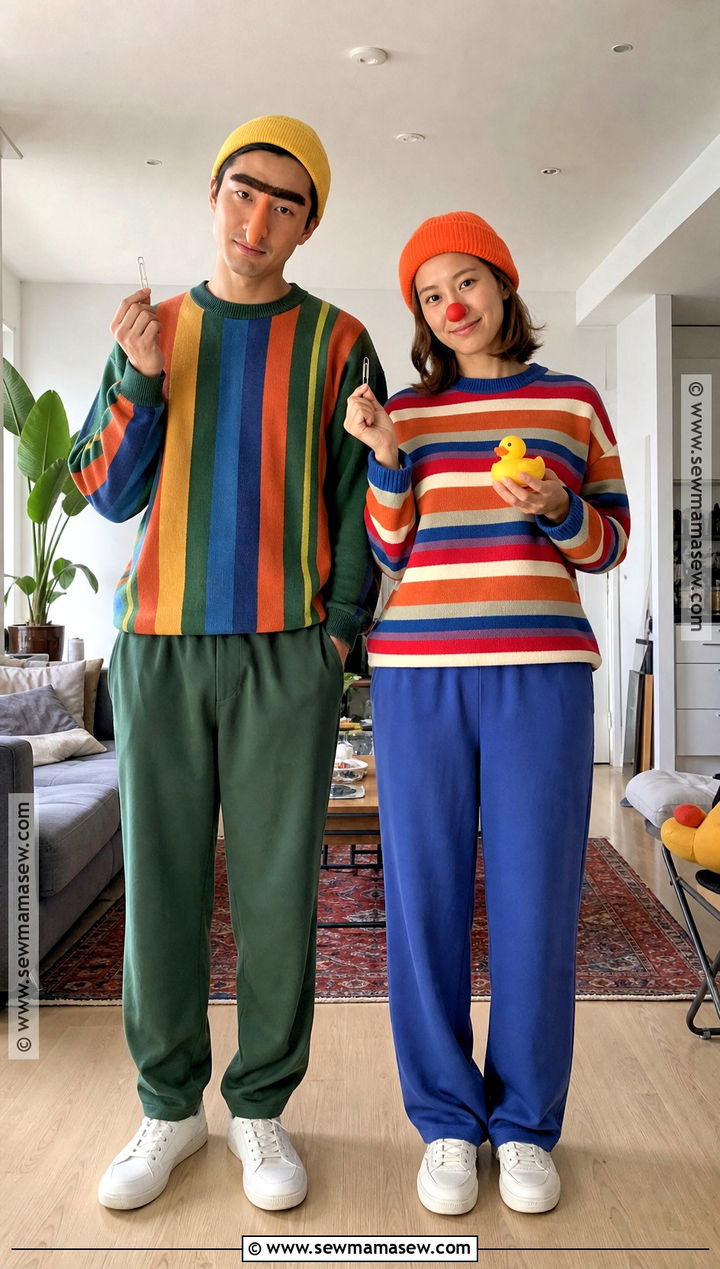 Bert And Ernie Couple Costume - 30 sesame street costume ideas