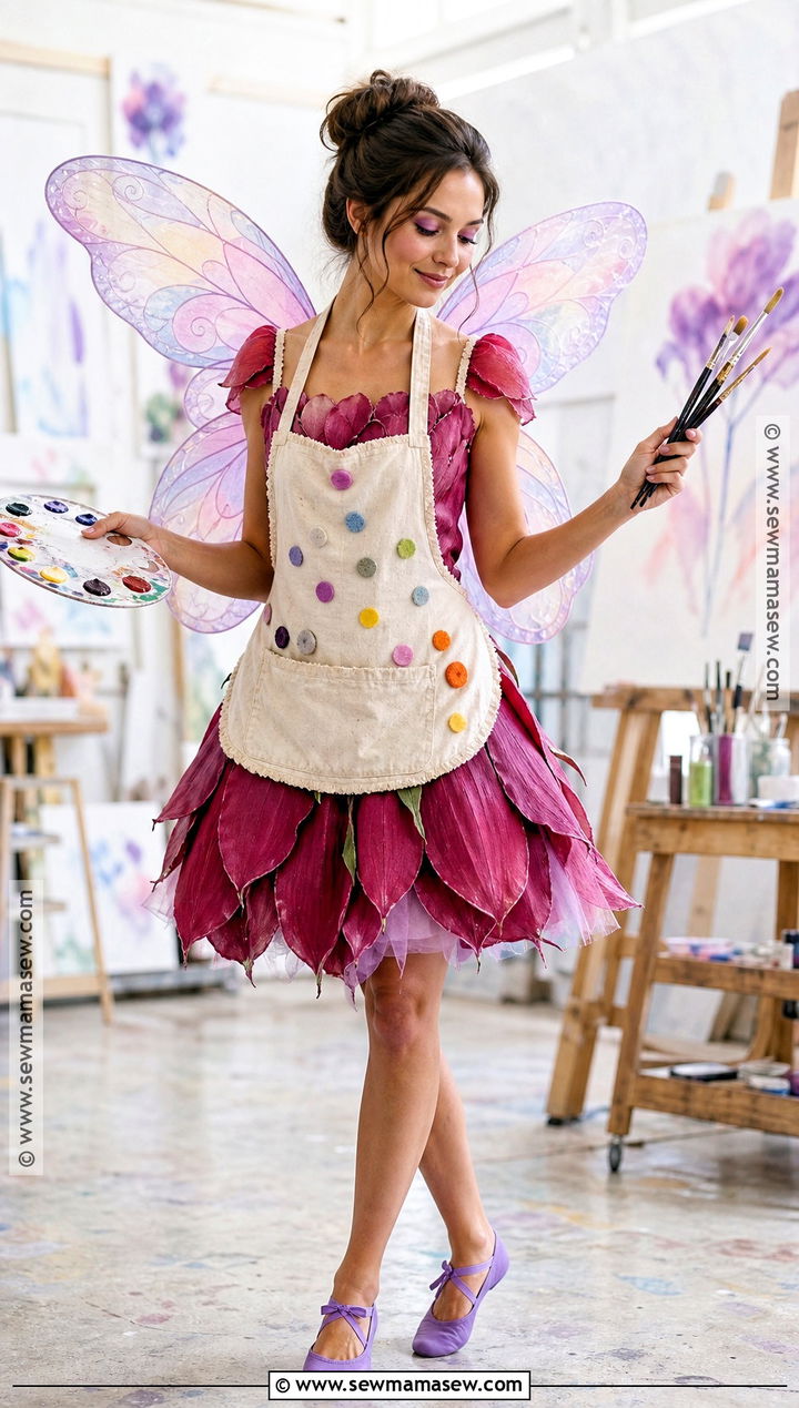 Bess Art Fairy Costume - 30 pixie hollow fairies costumes
