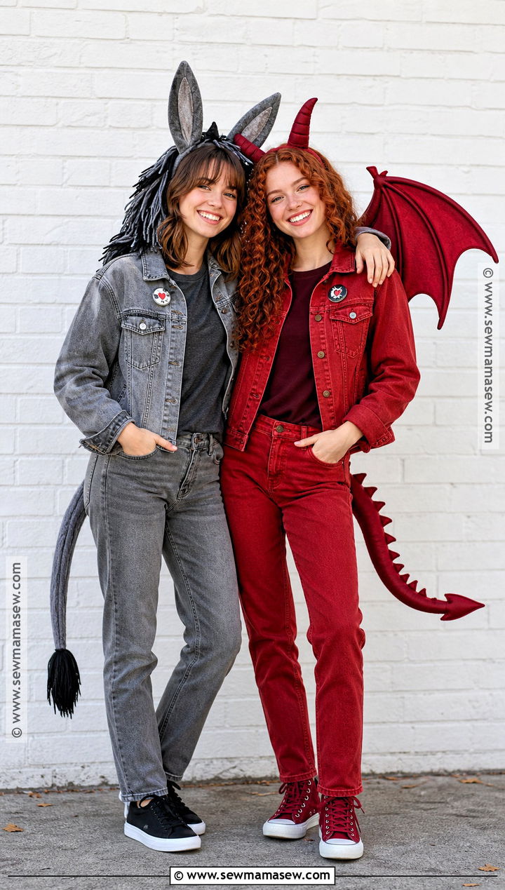 Best Friend Donkey And Dragon Costume - 35 donkey and dragon costume ideas
