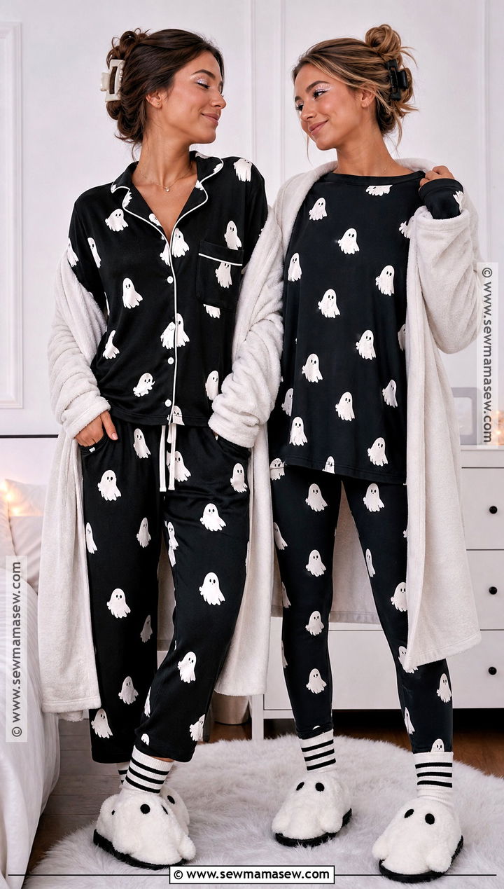Best Friend Halloween PJs - 30 matching halloween pjs ideas