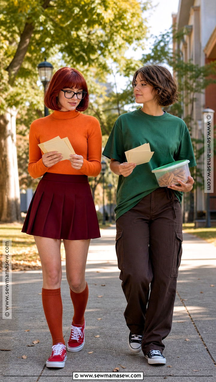 Best Friend Velma and Shaggy Costume - 35 velma and shaggy costume ideas