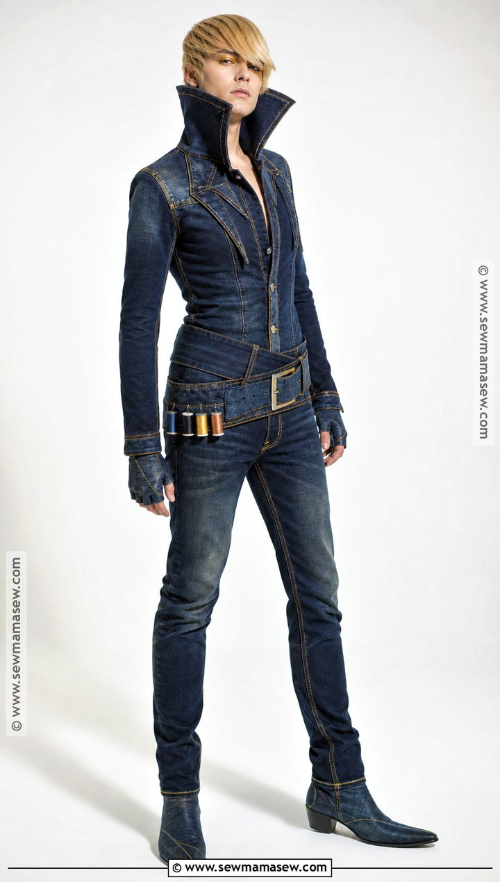 Best Jeanist Hero Costume With Denim Collar - 30 bnha hero costumes ideas