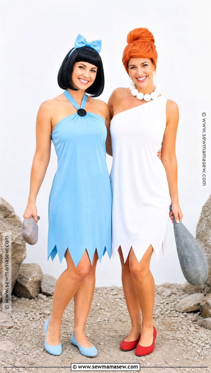 Betty And Wilma Costume - 35 female duo costumes