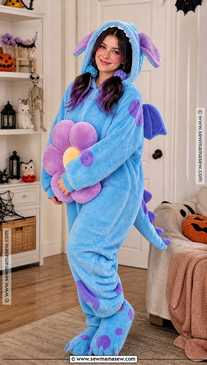 Bibble Costume With Fuzzy Pajamas - 30 Bibble Halloween Costume Ideas