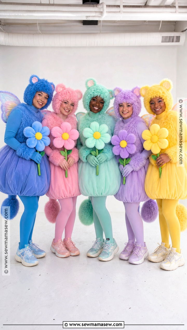 Bibble Puffball Group Costume - 30 Bibble Halloween Costume Ideas
