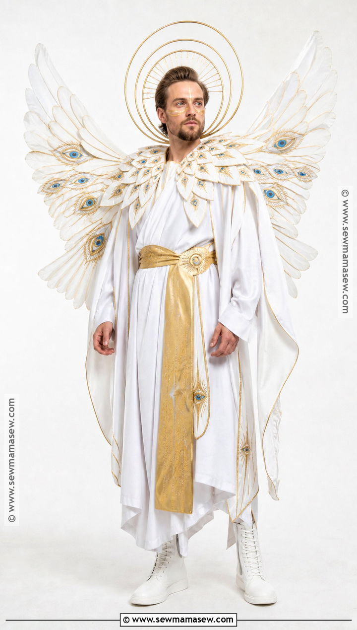 Biblical Inspired Angel Costume For Men - 30 angel costume ideas for men