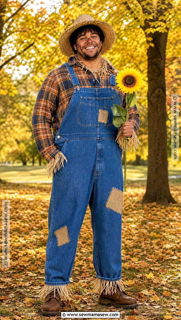 Big And Tall Scarecrow Costume - 30 Scarecrow Costume Ideas for Men