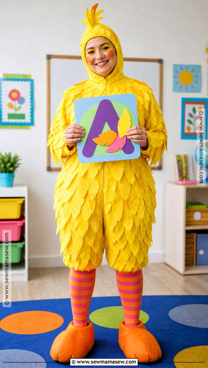 Big Bird Yellow Costume - 30 Yellow Costume Ideas