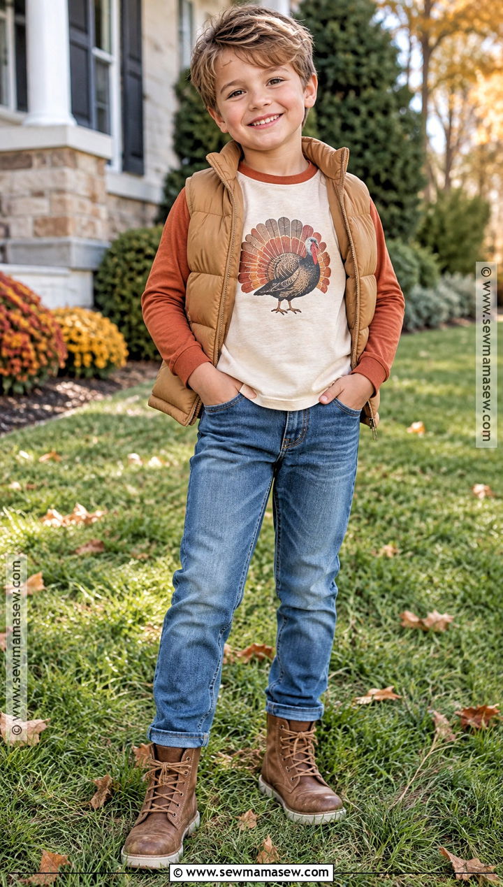 Big Brother Thanksgiving Raglan Shirt Outfit - 15 big brother thanksgiving shirt ideas