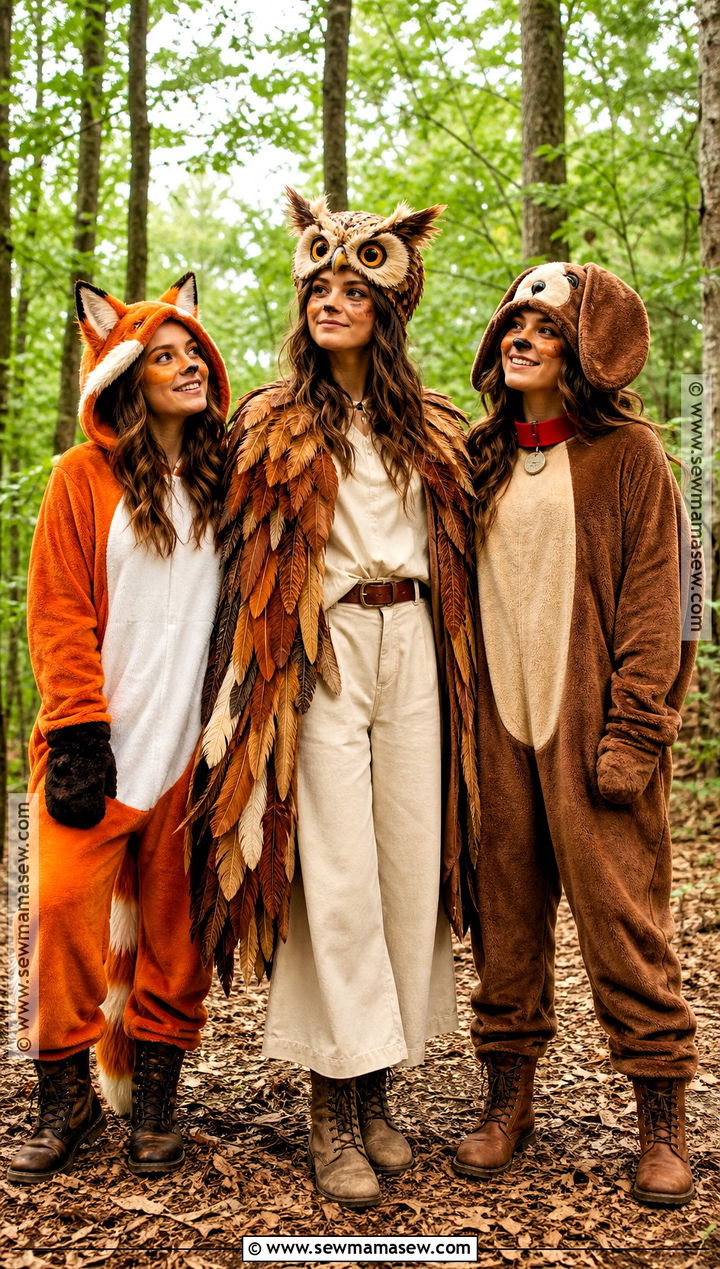 Big Mama Tod And Copper Family Costume - 30 fox and the hound costume ideas