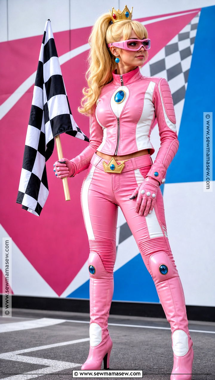 Biker Princess Peach Cosplay - 35 princess peach cosplay ideas