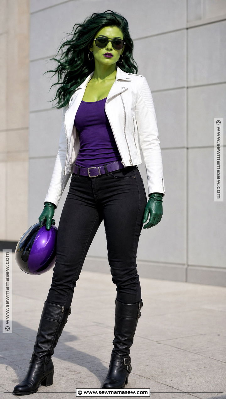 Biker She Hulk Costume - 30 she hulk costume ideas