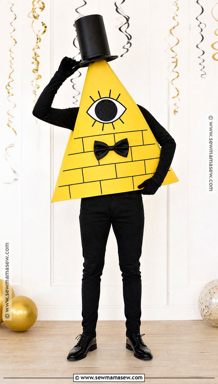 Bill Cipher Costume - 30 Gravity Falls Costumes