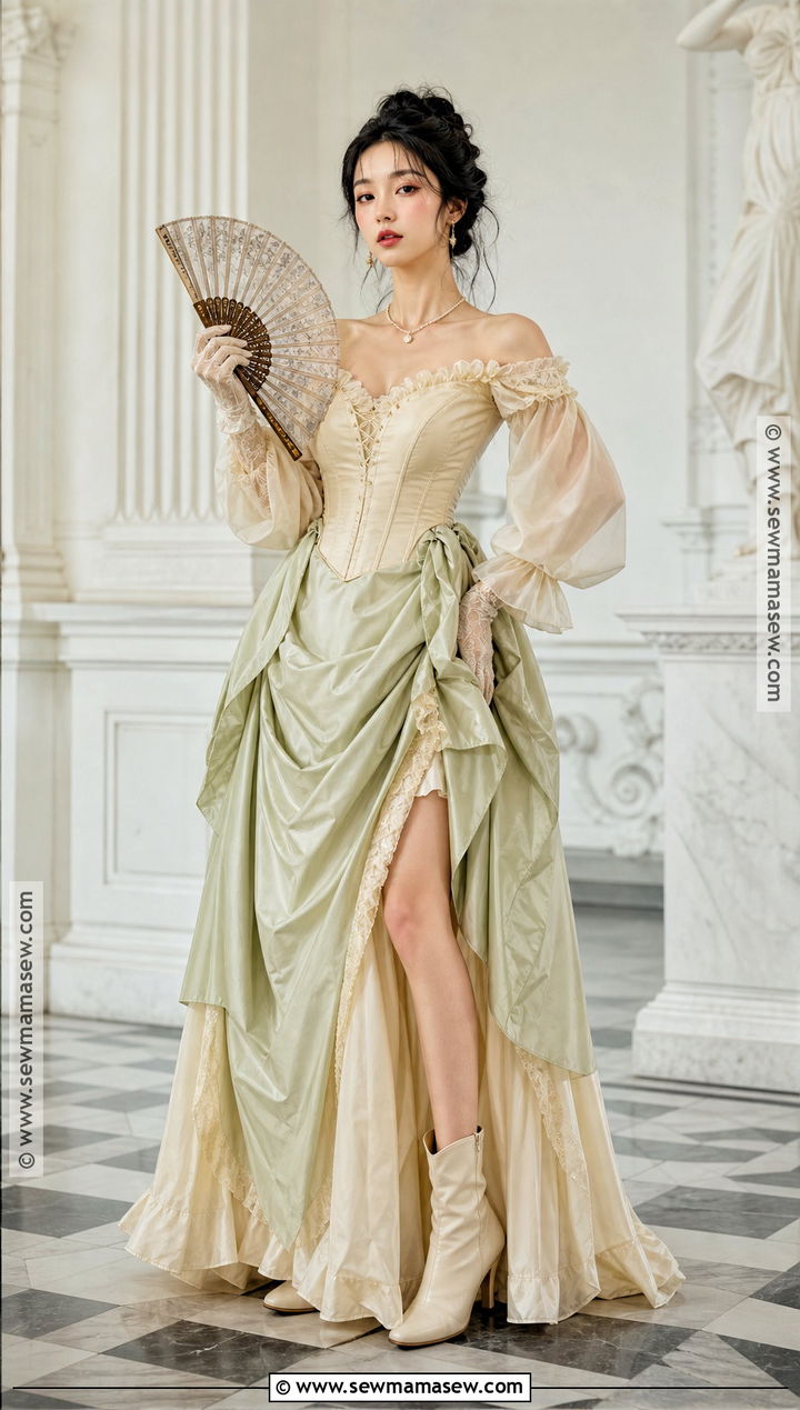 Billie Eilish 2022 Met Gala Corseted Gown Costume - 30 billie eilish halloween costume ideas