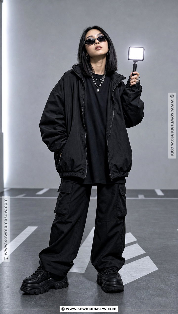 Billie Eilish NDA Black Road Costume - 30 billie eilish halloween costume ideas