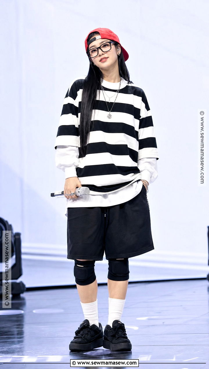 Billie Eilish Red Cap Layered Tour Costume - 30 billie eilish halloween costume ideas