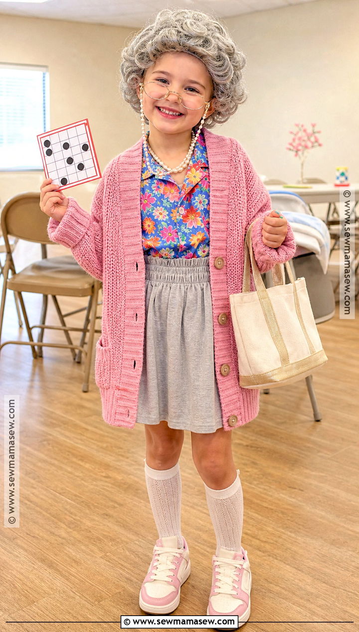 Bingo Grandma Old Lady Costume - 30 old lady costume ideas for kids