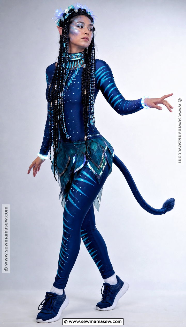 Bioluminescent Avatar Costume - 35 Avatar Costume Ideas for Women