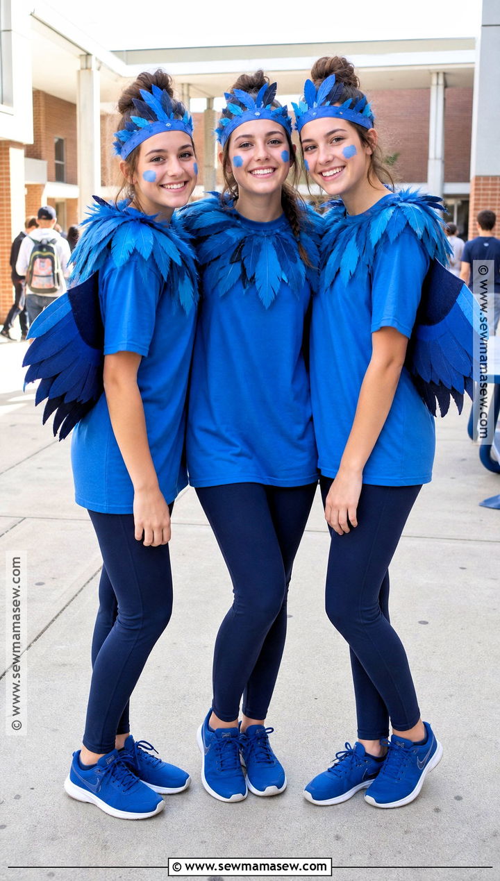 Birds Of A Feather Idiom Costume - 30 Idiom Dress Up Day Ideas