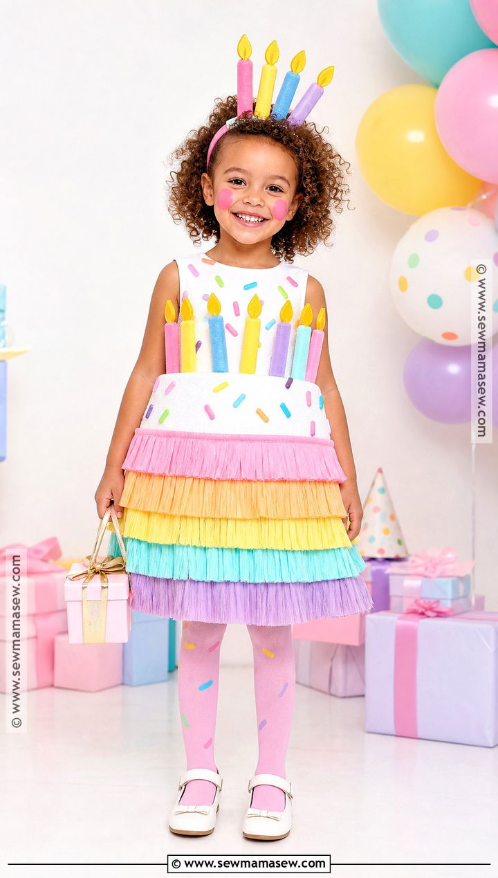 Birthday Cake Costume - 30 Food Costume Ideas
