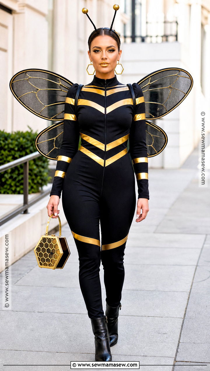 Black And Gold Bee Costume - 40 bee costume ideas