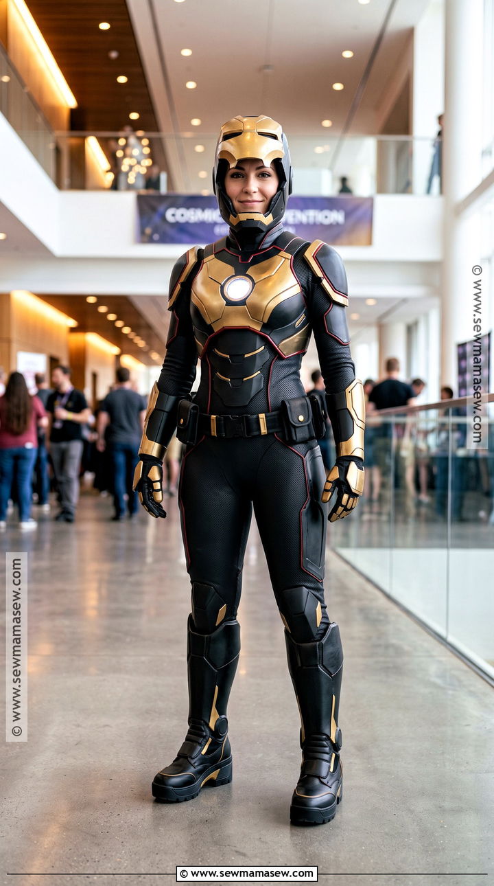 Black And Gold Iron Man Costume - 30 Iron Man Costume Ideas for Women