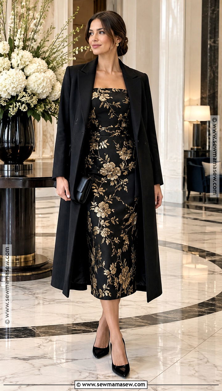 Black And Gold Semi Formal Dress - 20 fall semi formal dresses