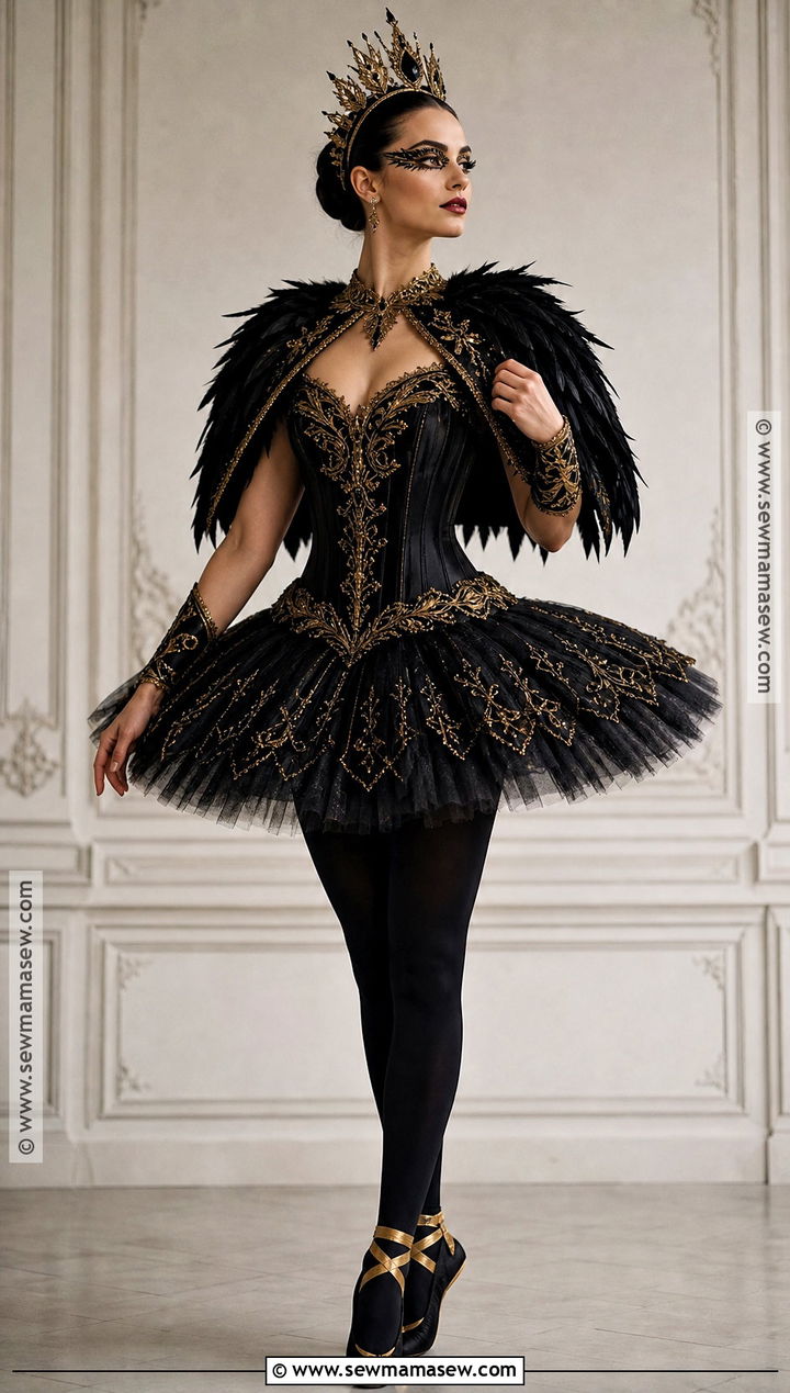 Black And Gold Swan Costume - 50 black swan costume ideas