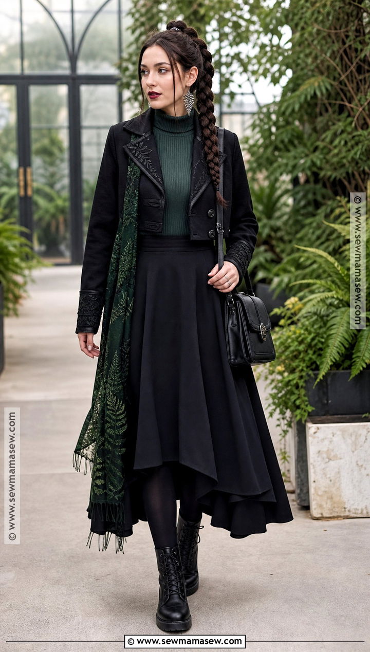 Black And Green Forest Witch Outfit - 35 forest witch outfit ideas