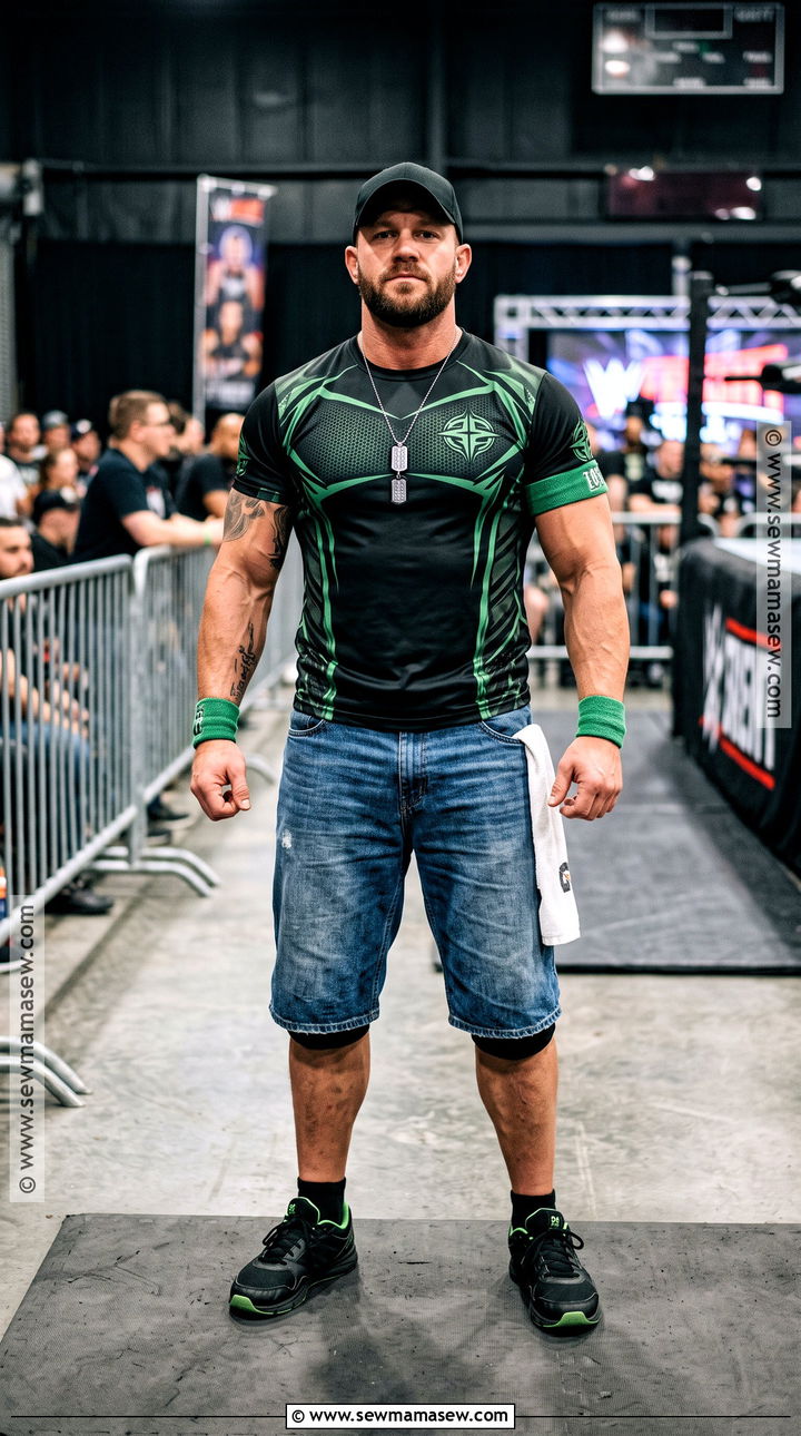 Black And Green John Cena Attitude Adjustment Costume - 30 john cena costume ideas