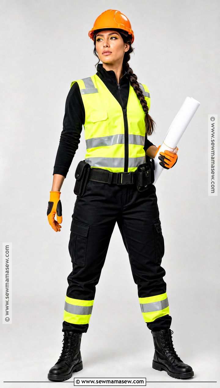 Black And Neon Construction Worker Costume - 35 neon construction worker costume ideas