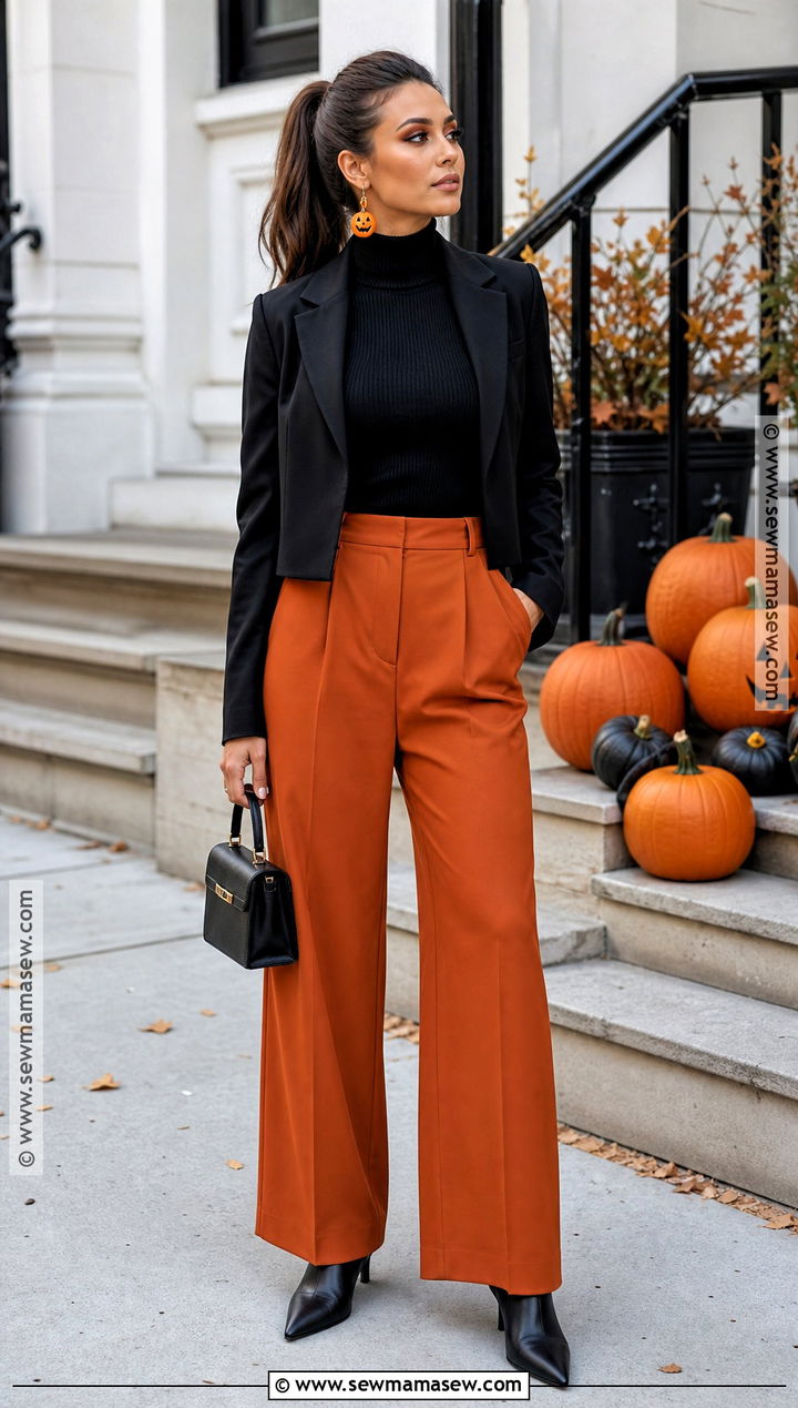 Black And Orange Halloween Outfit - 30 Outfits For Halloween