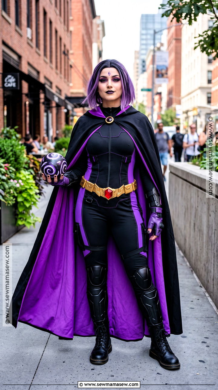 Black And Purple Raven Cosplay - 50 raven cosplay ideas