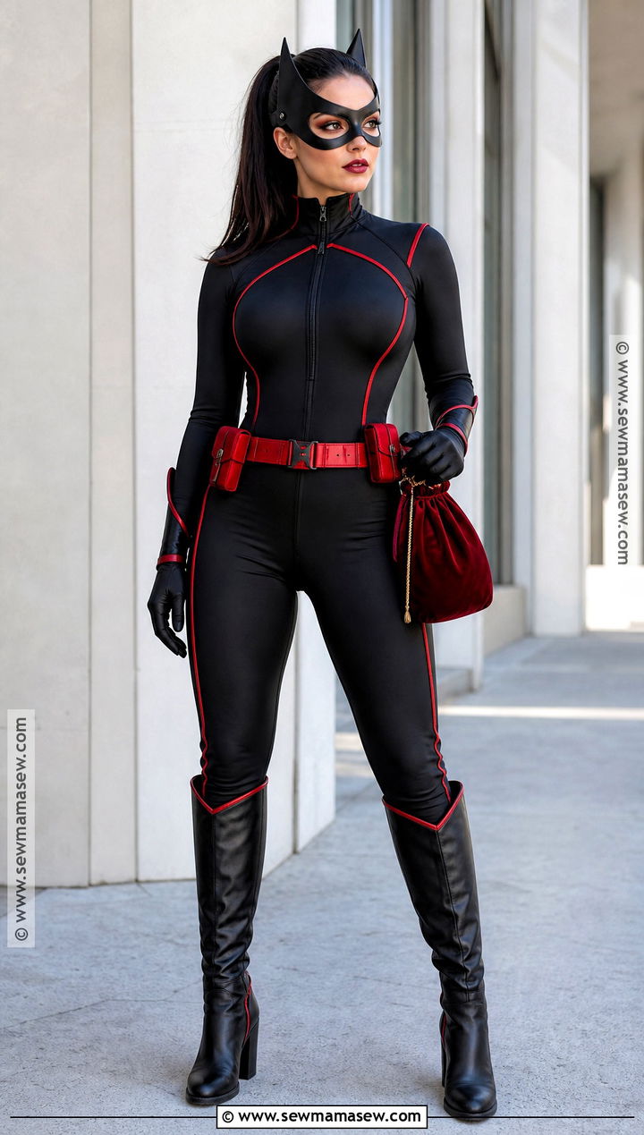 Black And Red Catwoman Cosplay - 40 catwoman cosplay ideas