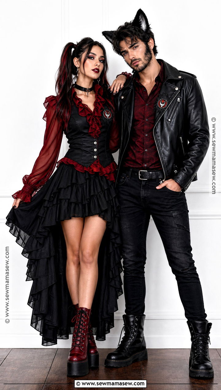Black And Red Draculaura And Clawd Wolf Costume - 30 draculaura and clawd wolf costume ideas