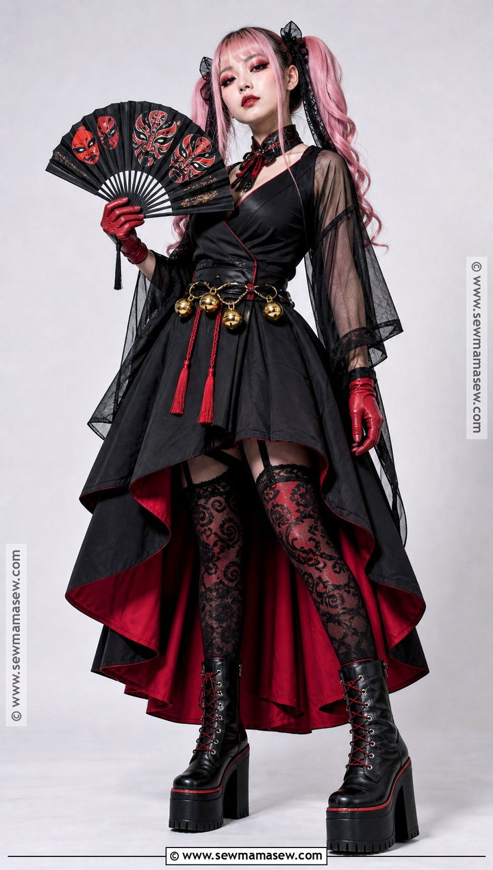 Black And Red Sparkle Cosplay - 30 Sparkle Cosplay Ideas