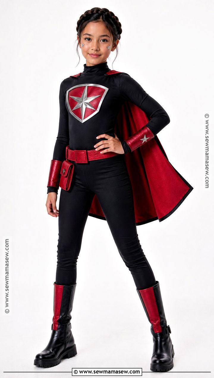Black And Red Superman Costume - 30 Superman Costume Ideas for Girls
