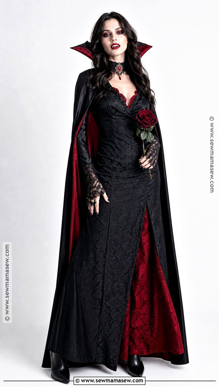 Black And Red Vampire Dress - 45 vampire dress ideas