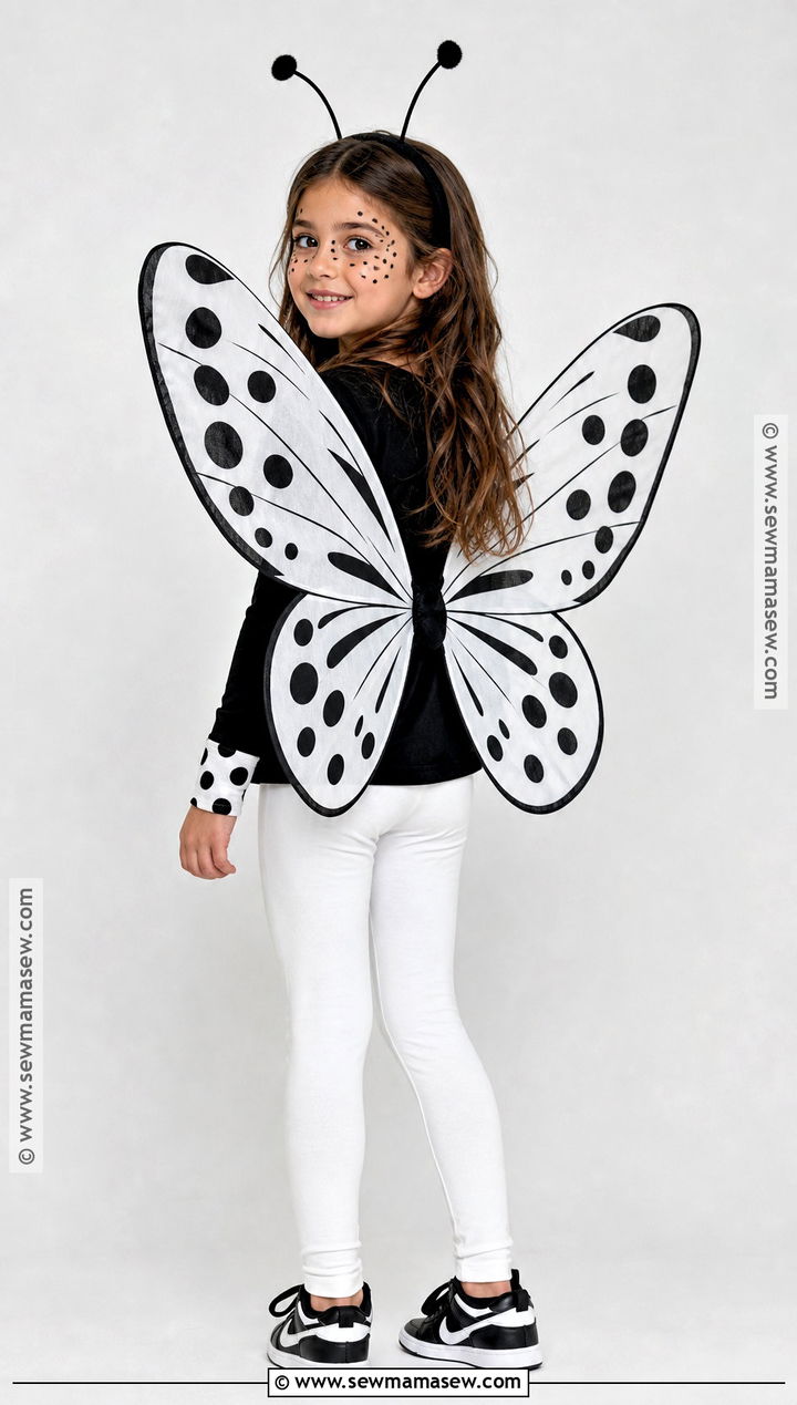 Black And White Butterfly Costume For Kids - 35 butterfly costume ideas for kids