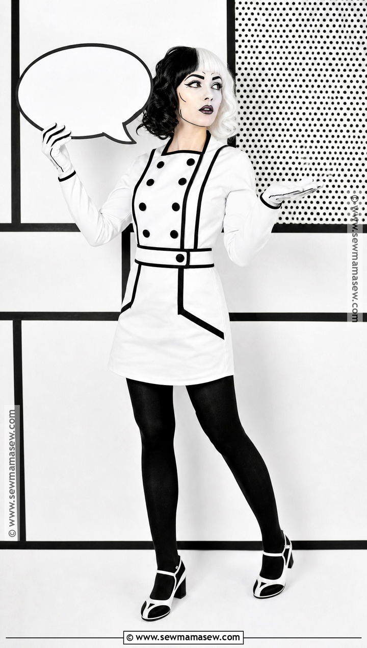 Black And White Comic Costume - 35 unique costume ideas