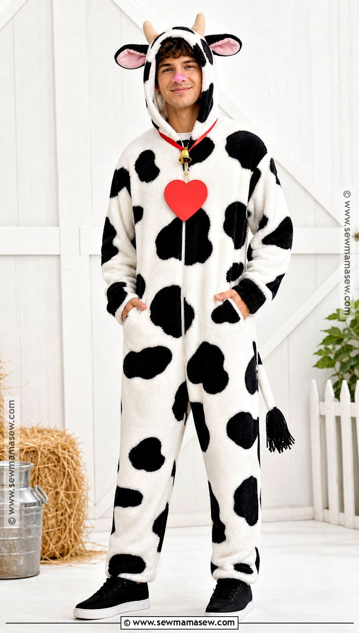 Black And White Cow Beanie Baby Costume - 40 beanie baby costume ideas
