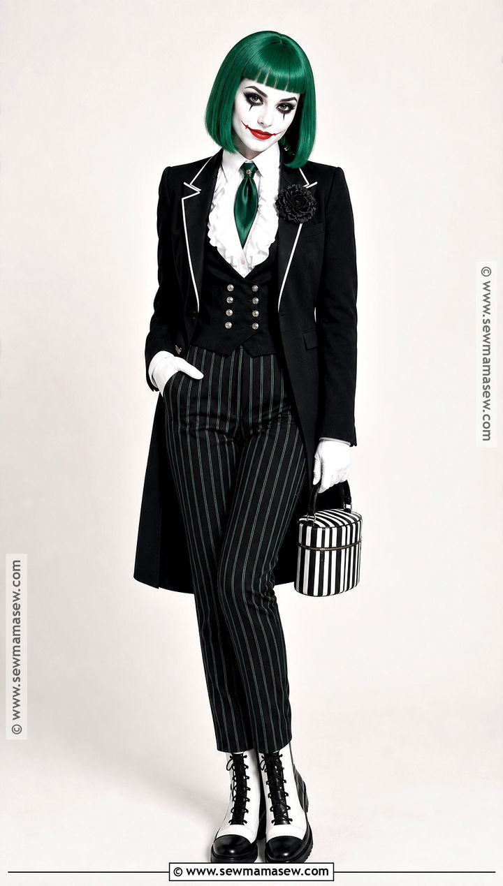 Black And White Female Joker Costume - 35 female joker costume ideas