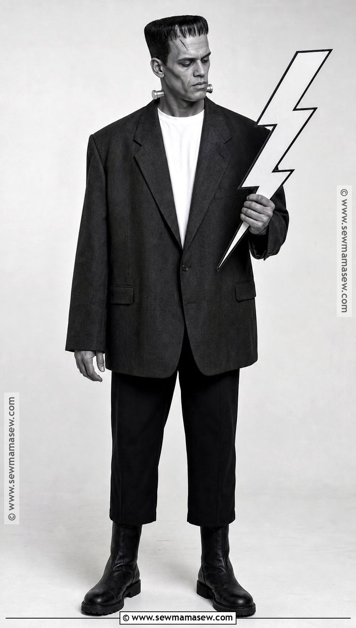 Black And White Frankenstein Costume - 45 frankenstein costume ideas