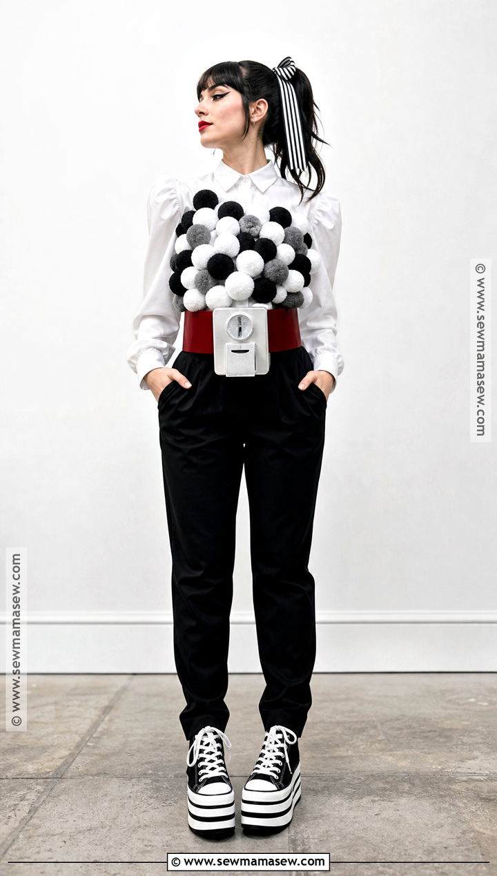 Black And White Gumball Costume - 35 gumball costume ideas