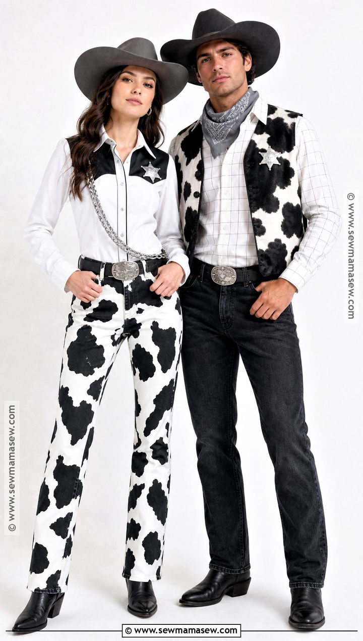 Black And White Jessie And Woody Costume - 30 Jessie And Woody Costumes for Couples