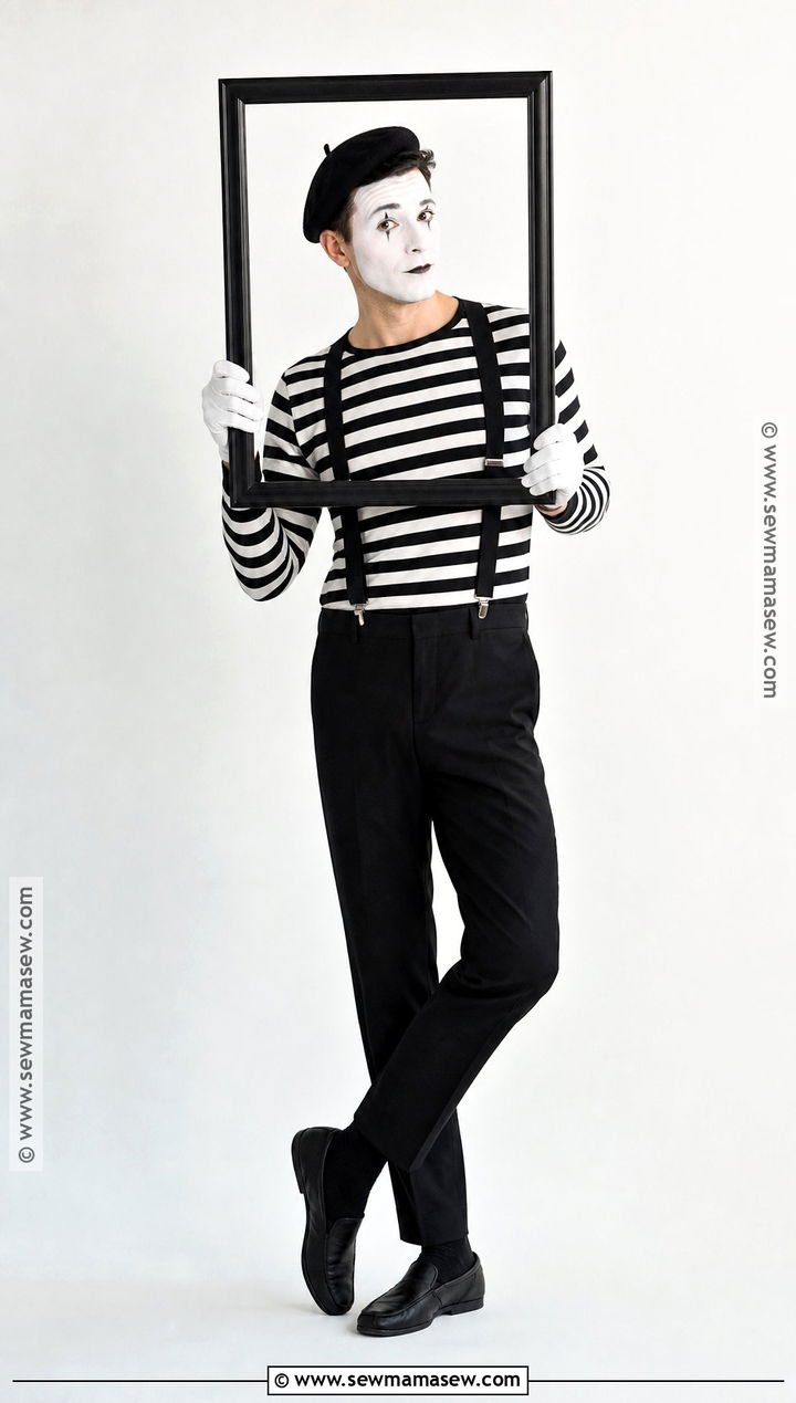 Black And White Mime Halloween Outfit - 35 halloween outfit ideas for men