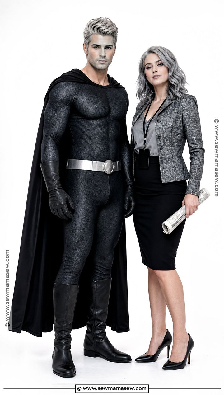 Black And White Newspaper Superman And Lois Lane Costume - 35 superman and lois lane costume ideas