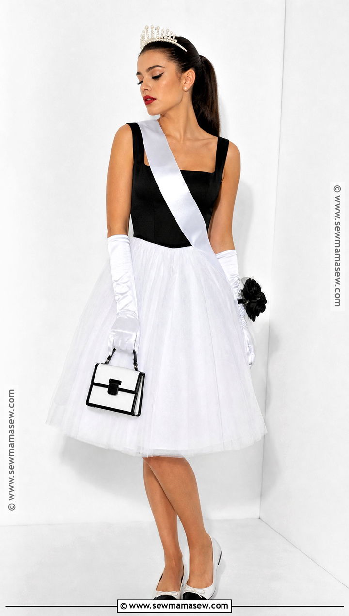 Black And White Prom Queen Costume - 35 prom queen halloween costume ideas
